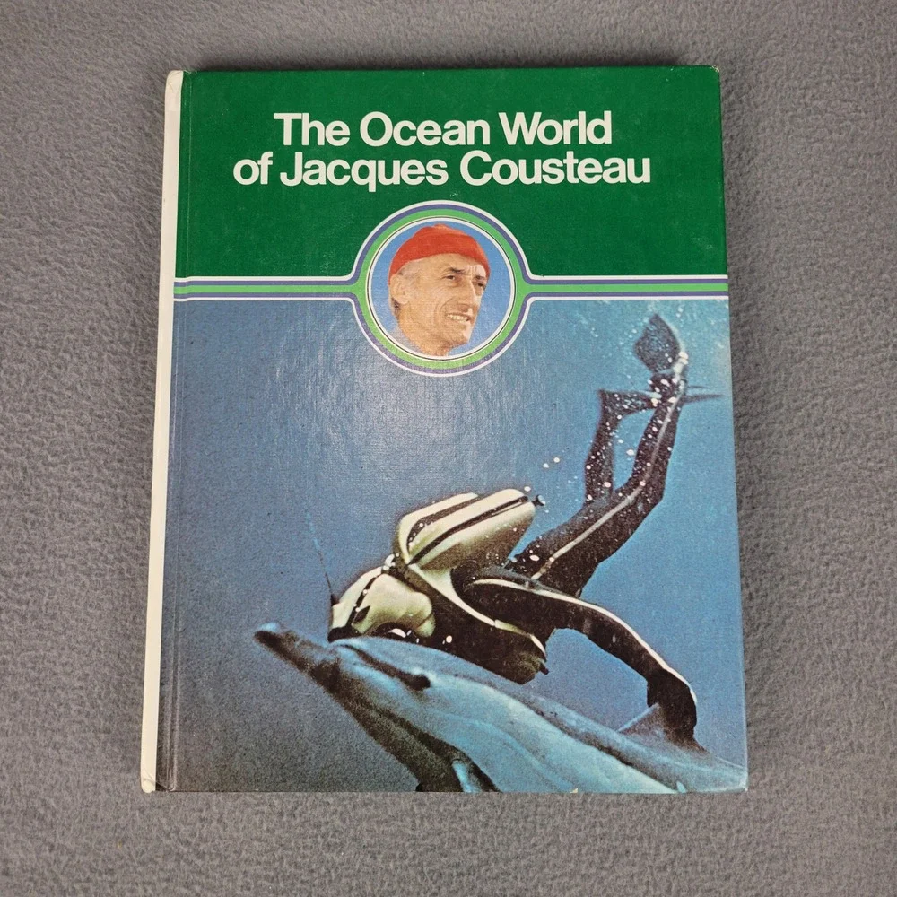 The Ocean World of Jacques Cousteau Window in the Sea Vol‎ 4 1975 Hardcover
